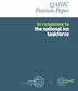 QAIHC position paper in response to the national ice taskforce