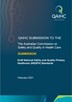 QAIHC Submission: Draft National Safety and Quality Primary Healthcare (NSQPH) Standards