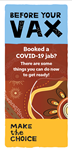 Before Your Vax Trifold DL brochure