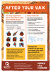 After your Vax A4 Fact sheet/poster