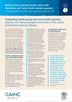 Fact sheet 2: Embedding health equity into local health systems… placing First Nations peoples and voices at the centre of healthcare service delivery