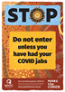 STOP Do Not Enter Poster